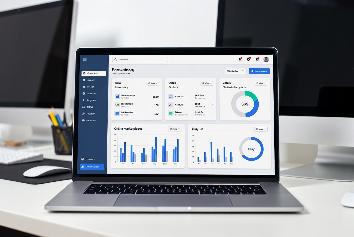 Selro dashboard for managing ecommerce inventory orders and multiple marketplaces 